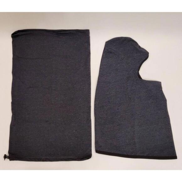 Adjustable Cloth Face Cover Scarf Balaclava Gaiter Unisex Gray - Picture 1 of 4